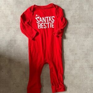 (4/$25) Cat & Jack Red Baby One piece